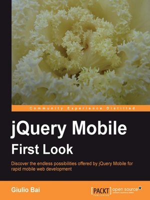 cover image of jQuery Mobile First Look